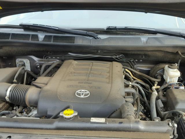 5TFBW5F14BX184406 - 2011 TOYOTA TUNDRA DOU GRAY photo 7