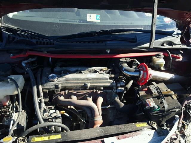 JTKDE167450003786 - 2005 TOYOTA SCION TC 紫色 照片 7