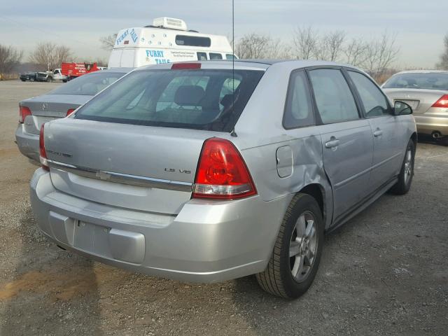 1G1ZT64804F181114 - 2004 CHEVROLET MALIBU MAX SILVER photo 4