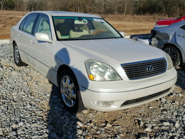 JTHBN30F820063297 - 2002 LEXUS LS 430 WHITE photo 1