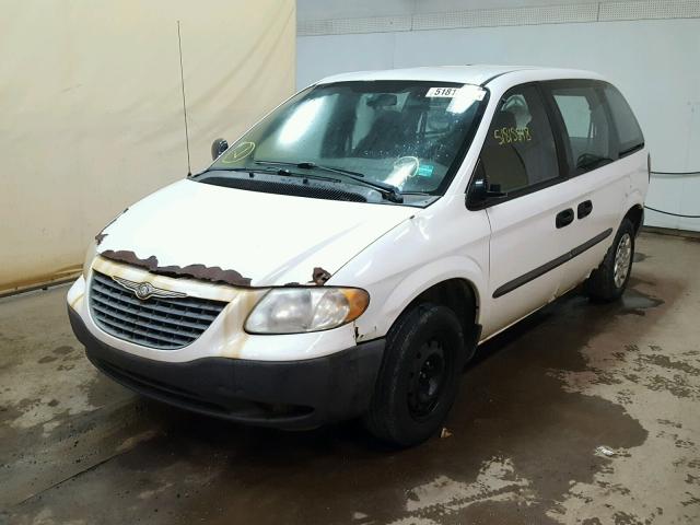 1C4GJ15BX2B602827 - 2002 CHRYSLER VOYAGER EC WHITE photo 2