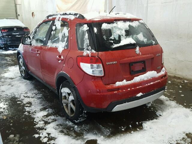 JS2YB413185104854 - 2008 SUZUKI SX4 BASE RED photo 3