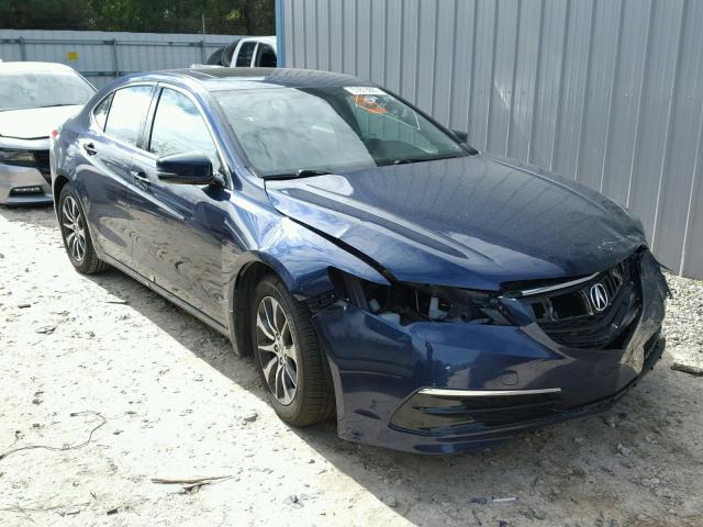 19UUB1F38FA026885 - 2015 ACURA TLX BLUE photo 1