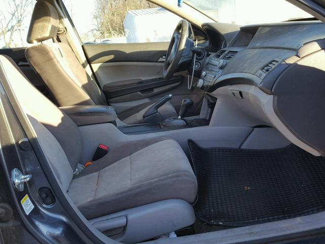 1HGCP26419A004100 - 2009 HONDA ACCORD LXP GRAY photo 5