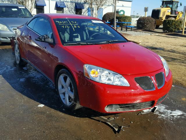 1G2ZH351474109426 - 2007 PONTIAC G6 GT RED photo 1