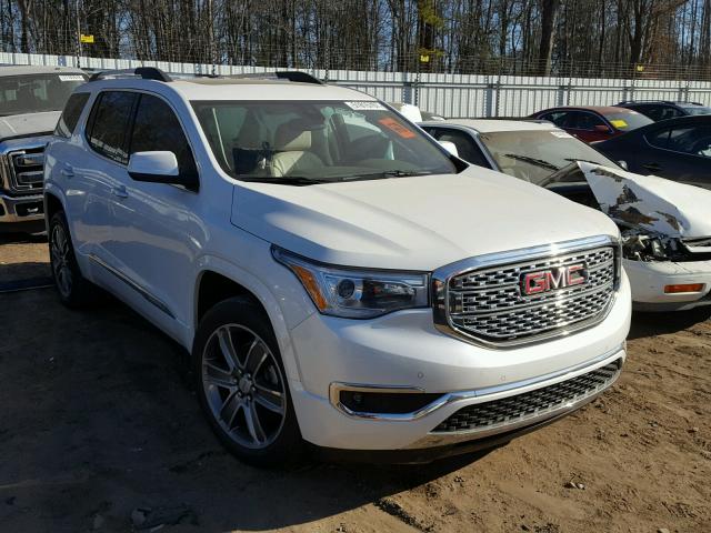 1GKKNXLS5HZ133297 - 2017 GMC ACADIA DEN WHITE photo 1