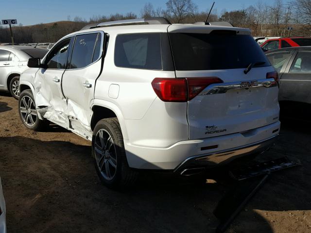 1GKKNXLS5HZ133297 - 2017 GMC ACADIA DEN WHITE photo 3