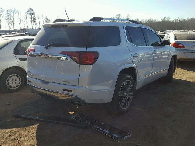 1GKKNXLS5HZ133297 - 2017 GMC ACADIA DEN WHITE photo 4