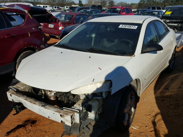 1G2ZG58N774123947 - 2007 PONTIAC G6 BASE WHITE photo 2