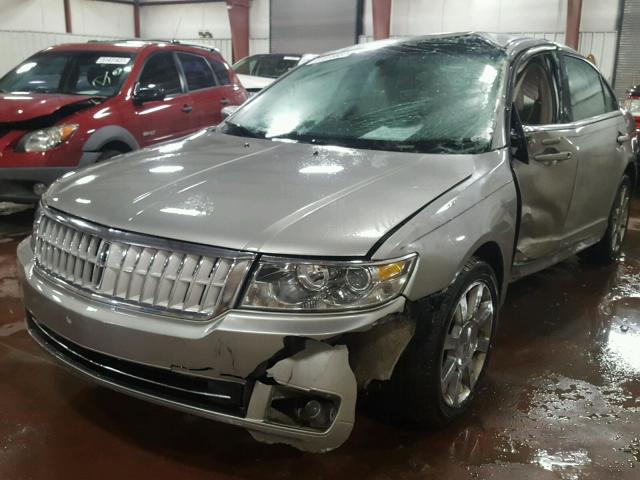 3LNHM26T18R665212 - 2008 LINCOLN MKZ GRAY photo 2