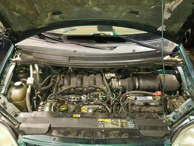 2FMZA57433BB72077 - 2003 FORD WINDSTAR S GREEN photo 7