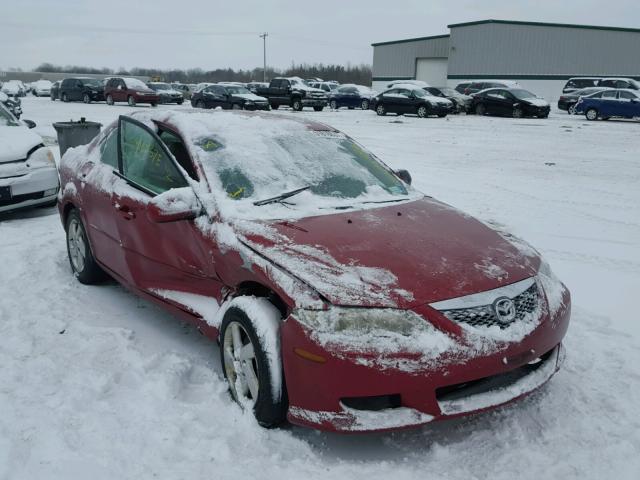 1YVFP80C535M34625 - 2003 MAZDA 6 I RED photo 1