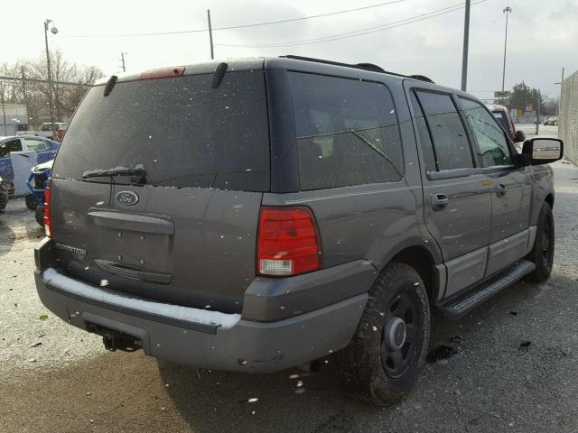 1FMRU15W93LB07626 - 2003 FORD EXPEDITION GRAY photo 4