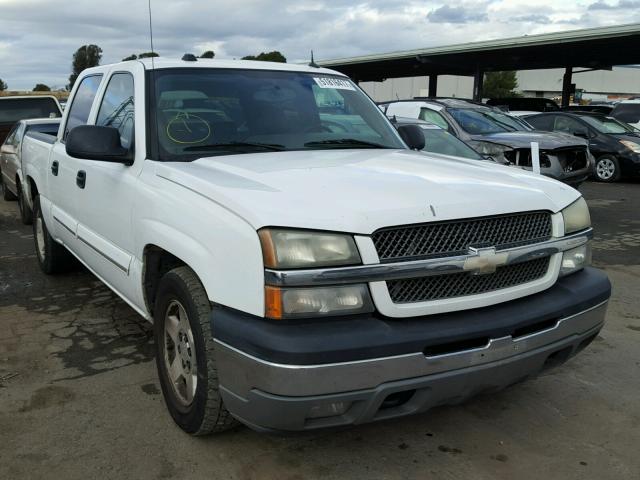 2GCEC13T951388723 - 2005 CHEVROLET SILVERADO WHITE photo 1