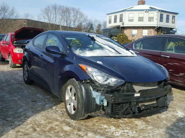 5NPDH4AE3DH406522 - 2013 HYUNDAI ELANTRA GL GRAY photo 1