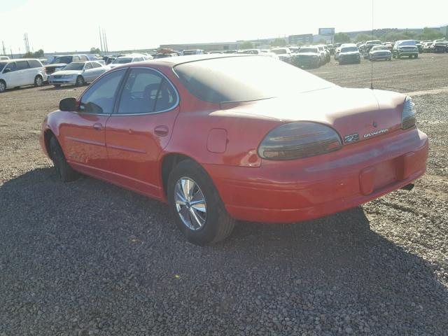 1G2WJ52M0XF298047 - 1999 PONTIAC GRAND PRIX წითელი ფოტო 3
