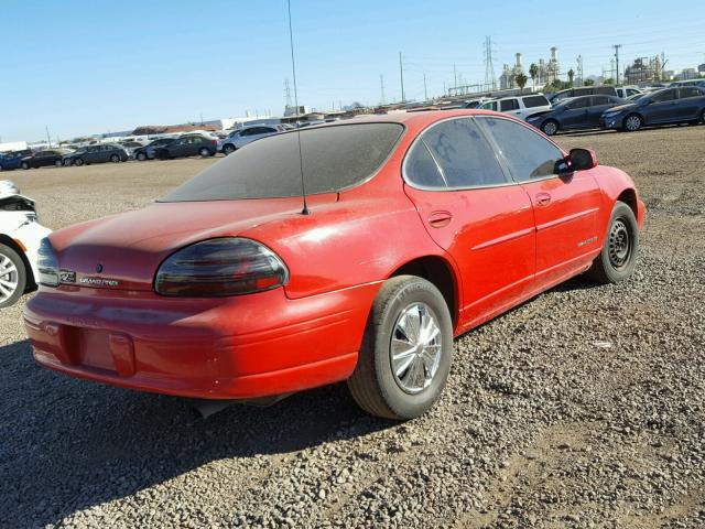 1G2WJ52M0XF298047 - 1999 PONTIAC GRAND PRIX წითელი ფოტო 4