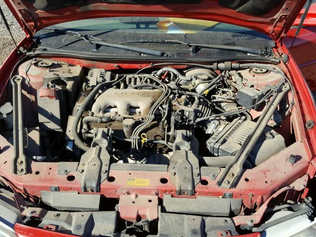 1G2WJ52M0XF298047 - 1999 PONTIAC GRAND PRIX წითელი ფოტო 7