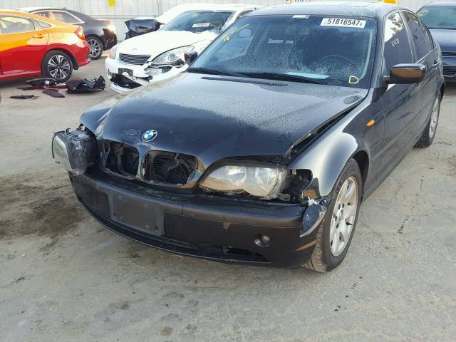 WBAEV334X3KL85032 - 2003 BMW 325 I BLACK photo 2