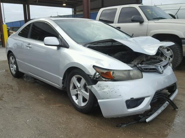 2HGFG12838H536075 - 2008 HONDA CIVIC EX ვერცხლისფერი ფოტო 1