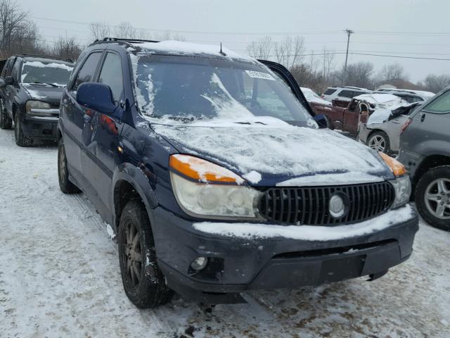 3G5DA03E33S508621 - 2003 BUICK RENDEZVOUS BLUE photo 1