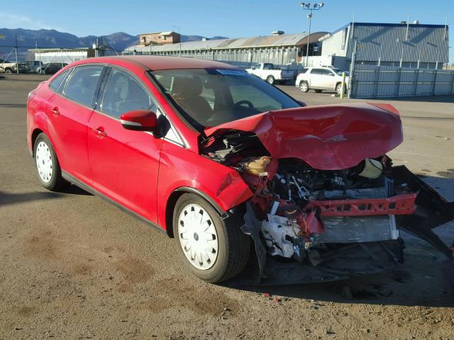 1FADP3F24EL110262 - 2014 FORD FOCUS SE RED photo 1