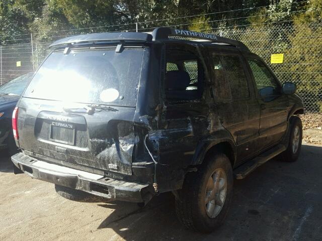 JN8DR09Y22W706312 - 2002 NISSAN PATHFINDER BLACK photo 9