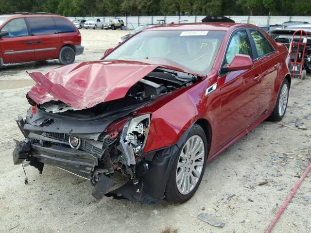 1G6DJ5ED5B0140803 - 2011 CADILLAC CTS PERFOR Bordeaux Foto 2