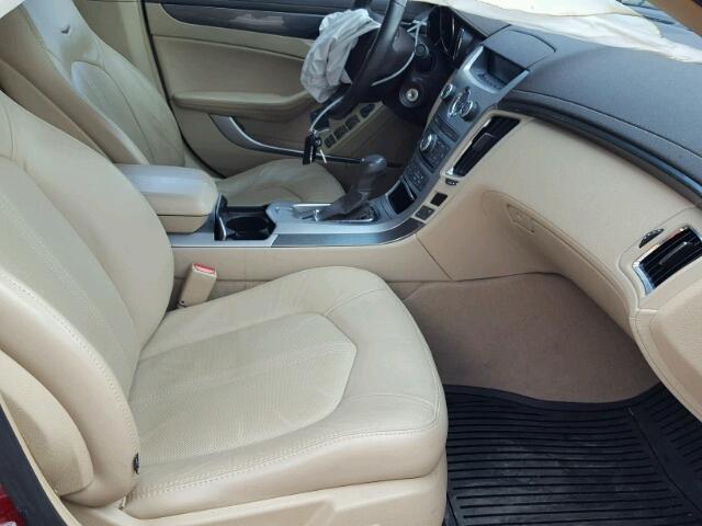 1G6DJ5ED5B0140803 - 2011 CADILLAC CTS PERFOR Bordeaux Foto 5