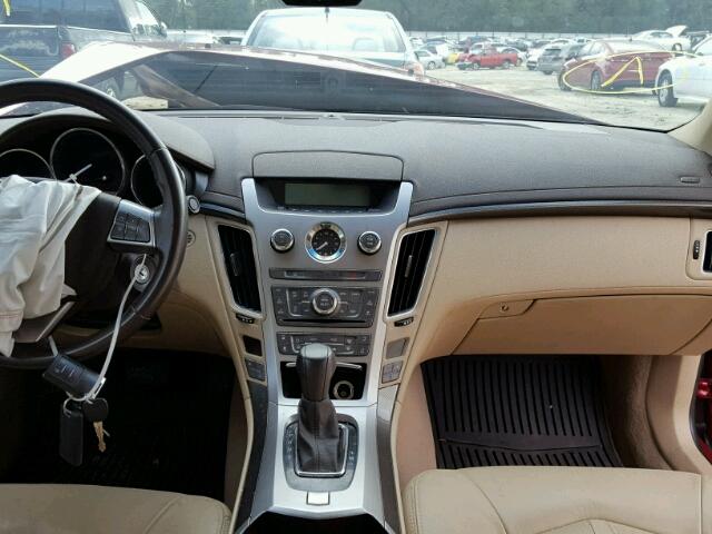 1G6DJ5ED5B0140803 - 2011 CADILLAC CTS PERFOR Bordeaux Foto 9