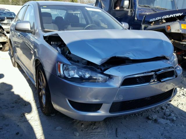 JA32U2FU4AU008615 - 2010 MITSUBISHI LANCER ES/ SILVER photo 1