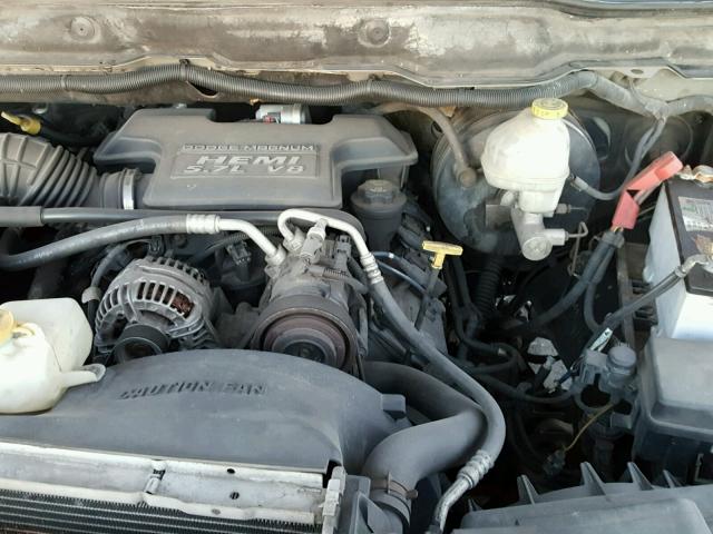 1D7HU16D85J587689 - 2005 DODGE RAM 1500 S SILVER photo 7