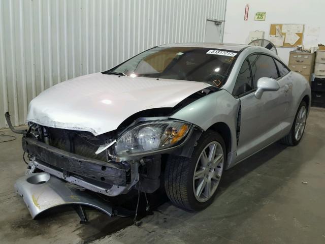 4A3AK64F17E069953 - 2007 MITSUBISHI ECLIPSE ES SILVER photo 2