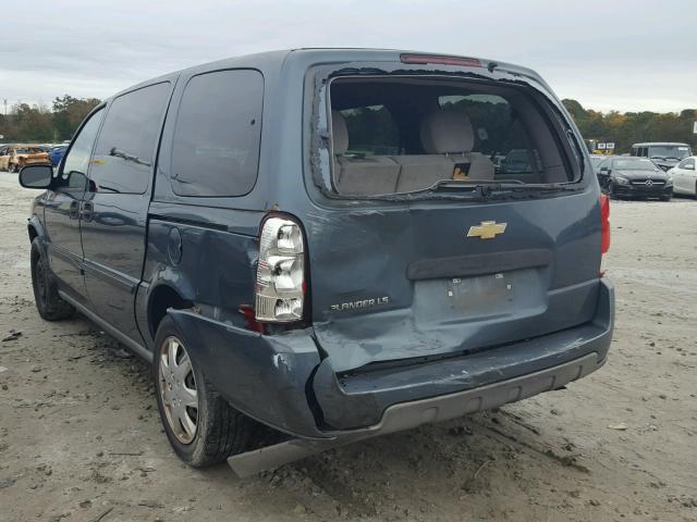 1GNDV23L86D105317 - 2006 CHEVROLET UPLANDER L 蓝色 照片 3