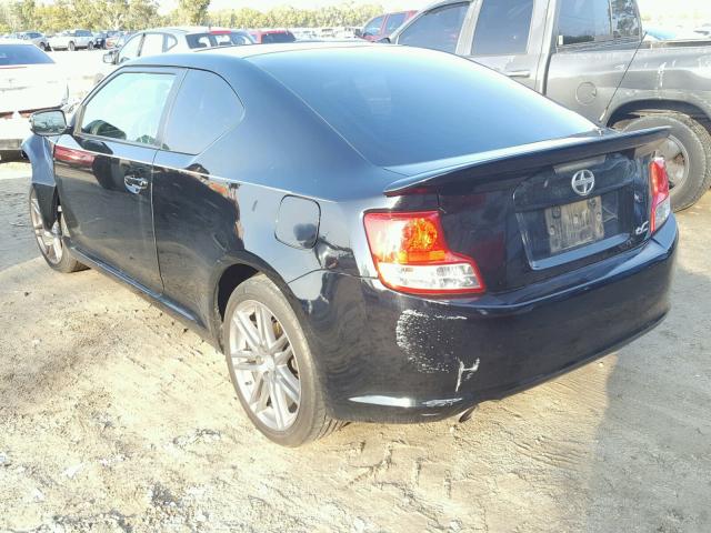 JTKJF5C71B3006926 - 2011 TOYOTA SCION TC BLACK photo 3