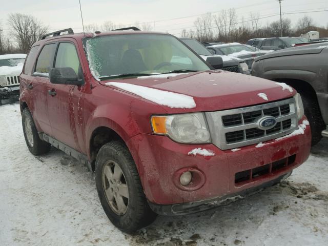 1FMCU03739KD07699 - 2009 FORD ESCAPE XLT RED photo 1