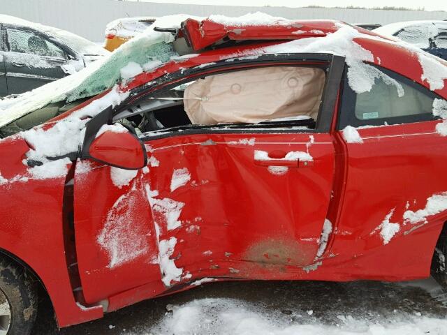 2HGFG12889H535280 - 2009 HONDA CIVIC EX Qırmızı foto 9