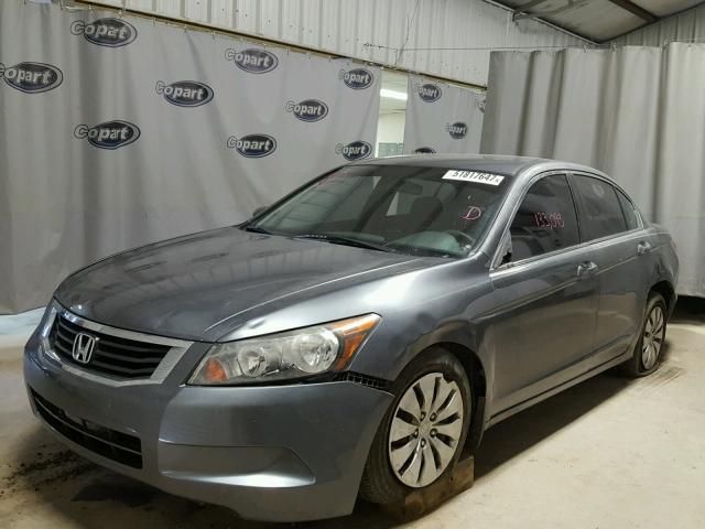 1HGCP2F30AA069273 - 2010 HONDA ACCORD LX GRAY photo 2