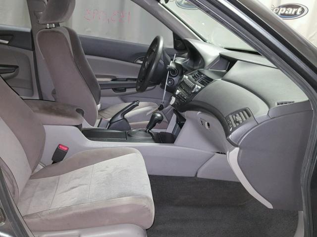 1HGCP2F30AA069273 - 2010 HONDA ACCORD LX GRAY photo 5