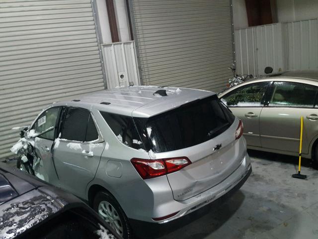 2GNAXSEV7J6203127 - 2018 CHEVROLET EQUINOX LT SILVER photo 3