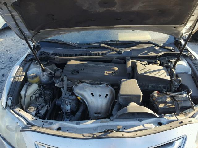 4T1BE46K17U183580 - 2007 TOYOTA CAMRY NEW SILVER photo 7