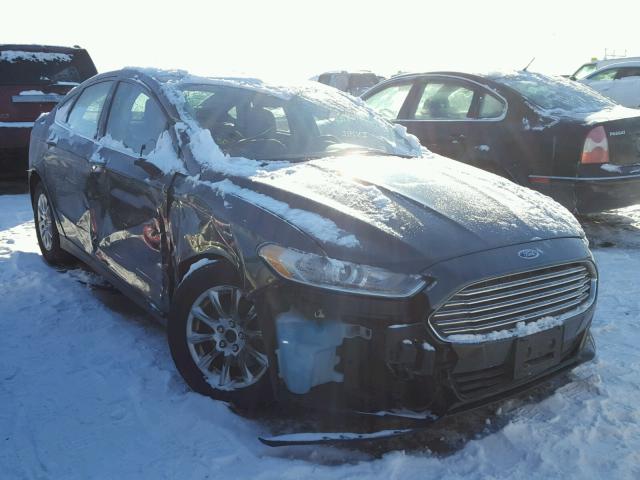 3FA6P0G74FR167940 - 2015 FORD FUSION S CHARCOAL photo 1
