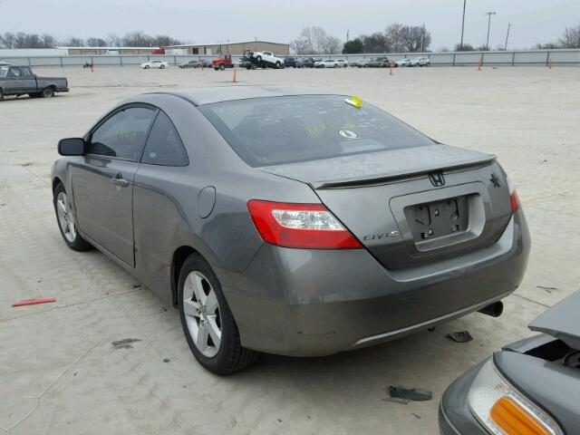 2HGFG11856H510611 - 2006 HONDA CIVIC EX ნაცრისფერი ფოტო 3