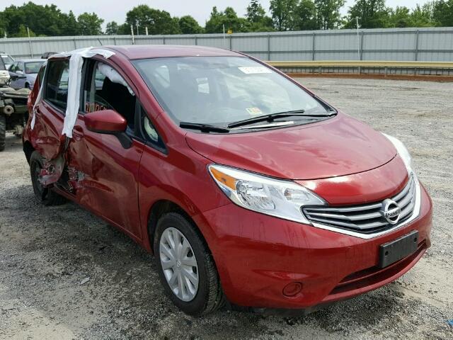 3N1CE2CP0FL420469 - 2015 NISSAN VERSA NOTE RED photo 1