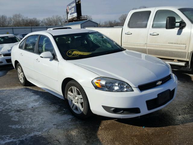 2G1WB5EK9B1256018 - 2011 CHEVROLET IMPALA LT WHITE photo 1