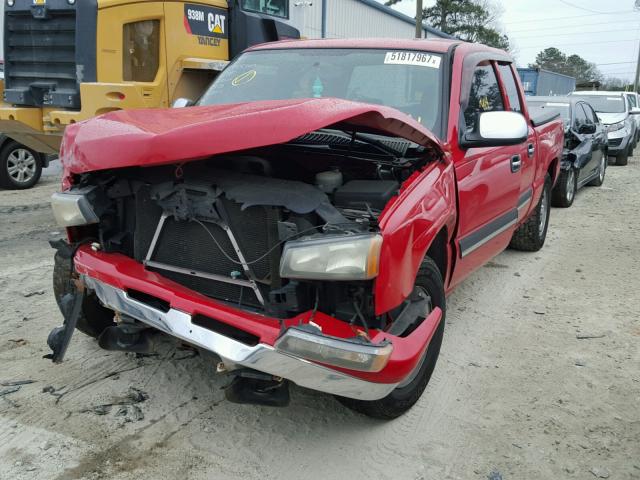 2GCEC13V271171843 - 2007 CHEVROLET SILVERADO RED photo 2