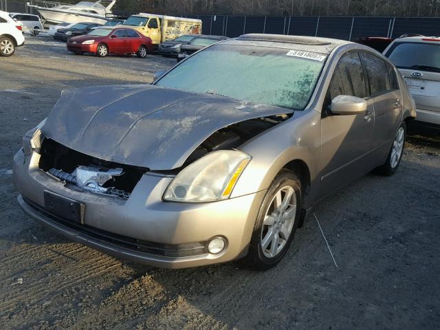 1N4BA41E65C854655 - 2005 NISSAN MAXIMA SE GRAY photo 2