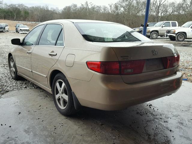 1HGCM55775A169973 - 2005 HONDA ACCORD EX GOLD photo 3