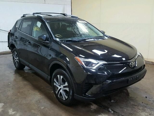 2T3BFREV1HW639107 - 2017 TOYOTA RAV4 LE BLACK photo 1