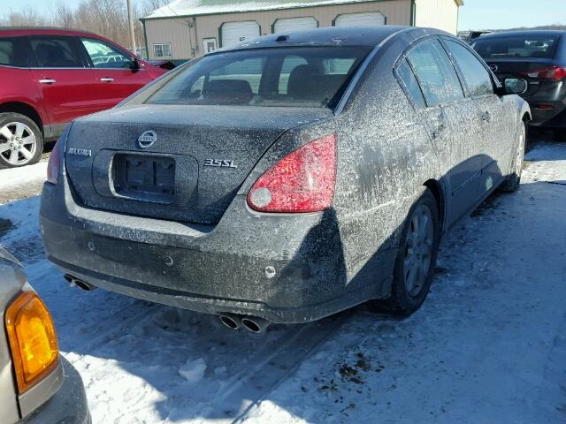 1N4BA41E28C822113 - 2008 NISSAN MAXIMA SE BLACK photo 4